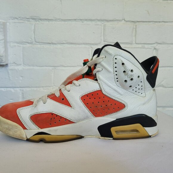 Nike Air Jordan 6 Retro Gatorade Orange White  384664-145 Size US 8 - Picture 7 of 12